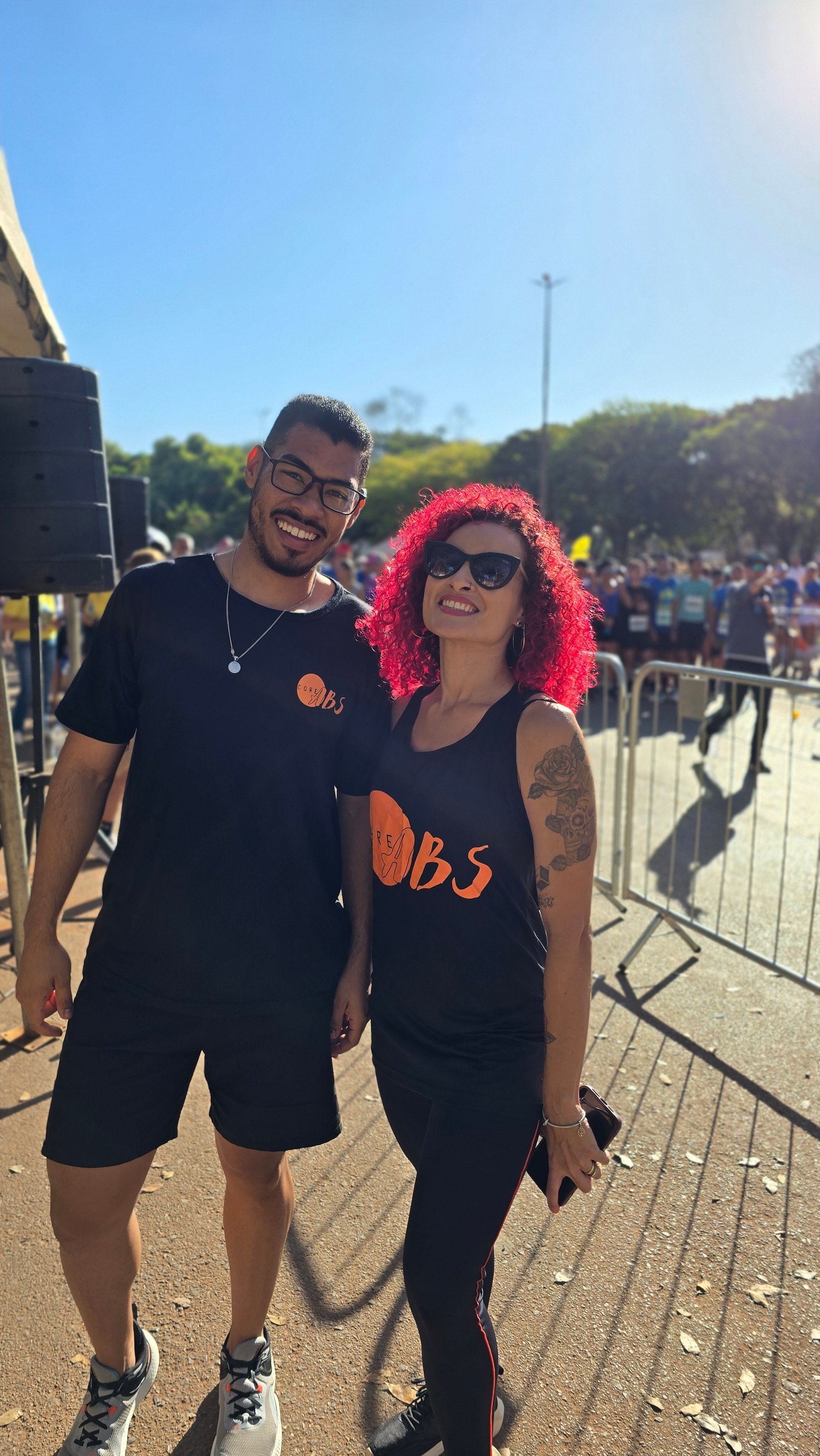 Paty e Thiago, treinadores CoreAbs